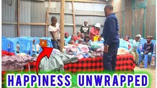 Unwrapping happiness and bringing smile at shalom children's home
