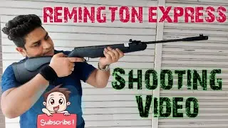 Airgun Remington Express .177 Shooting Test
