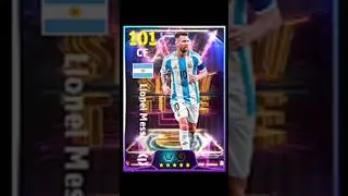 How to Train 101 Rated L. Messi in efootball 2025 #efootball #pes #messi