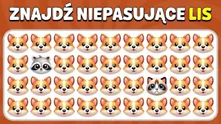Znajdź Niepasujące Emoji - Edycja Zwierząt 🐮🦊😻 | Quiz Pszczoła