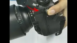 Replacing  Flash/Remote Terminal Cover Cap Nikon D800