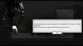 GLaDOS and Aperture Laboratories Help You Construct Bridges