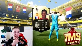 STRIKER MARTIAL! - FUT CHAMPS *MUST* PURCHASE! 😱 7 MINUTE SQUAD BUILDER - FIFA 17