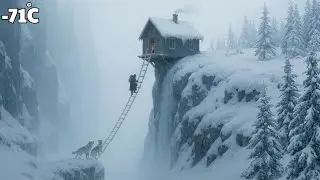 94-Year-Old Widow Abandoned to Survive a Deadly Arctic Blizzard With No Tools | Yakutia Survival