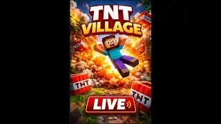 💣 TNT Village Chaos LIVE | Minecraft