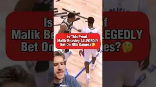 Malik Beasley ALLEGEDLY BETTING ON NBA GAMES???