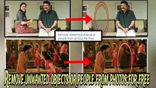 Magic ✨ tool/ Remove unwanted objects or people from photos for free/just one tap/full tutorial/