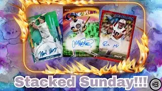 Stacked Sunday!! - Butter Burger NFL Mixer, Topps Finest BB, Exquisite FB?? & More!! - 08/17/25