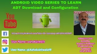 Download ADT and Configuration with Error solution in Android App