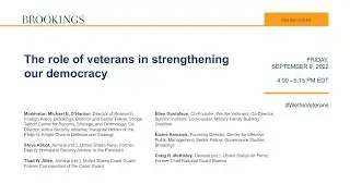 The role of veterans in strengthening our democracy