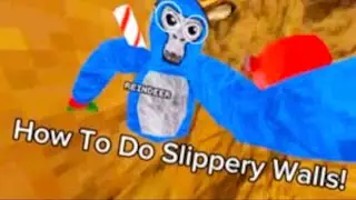How to do Slippery Walls in Gorilla Tag! #slipperywalls #gorillatag 
