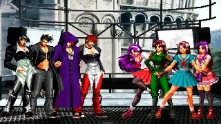 [KOF Mugen] Iori Yagami Team vs Athena Asamiya