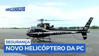 Polícia Civil de Goiás adquire novo helicóptero para intensificar combate à criminalidade