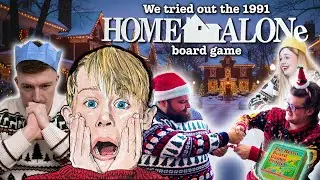 We tried out the 1991 Home Alone board game