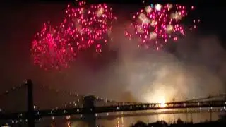 Fireworks At Domino Park Williamsburg, NY
