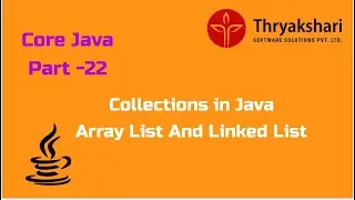 Collections in Java | Array List and Linked List | List Interface