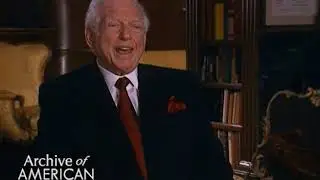 Sidney Sheldon on writing his first screenplay - TelevisionAcademy.com/Interviews