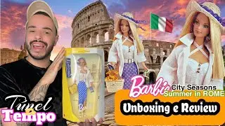 Barbie City Season Summer in Rome - Unboxing e Review PT BR