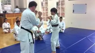 Liam Throws Sensei
