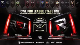 Rise vs RED Reserve - CWL Pro League (WWII)