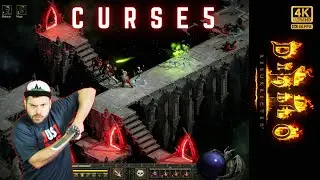 My First Run As Necromancer In Diablo 2 Resurrected, Curse 5, #pcgaming #diablo2resurrected