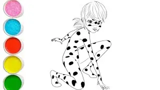 Miraculous ladybug  Drawing, Painting & Coloring For Kids and Toddlers_ Kids Art