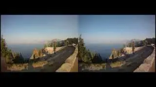 Crater Lake Loop, 3D panoramas