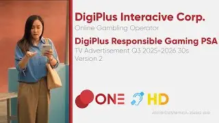DigiPlus Interactive Responsible Gaming PSA TV Ad Q3 2025-2026 30s (Philippines, Version 2) [CC/HD]