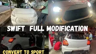 Swift to Sport Car Transformation Ep.3 | Final Touches | Indianspeedzone | Vikas Soni