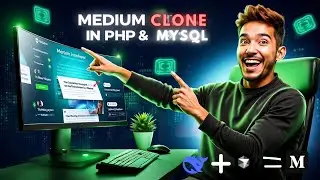 Full Stack Medium Clone in PHP | Source Code | Gaurix Labs 