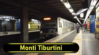 Metro Station Monti Tiburtini - Rome 🇮🇹 - Walkthrough 🚶