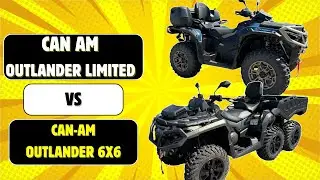 Can Am Outlander MAX LIMITED G3 VS Outlander Max 6x6 xu+ por&oacute;wnanie 