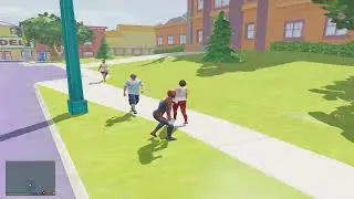Spider man kills the water epic9 Ragdolls.Spider man jumps/fail jump and fight #foryou #gta #spiderm