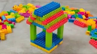 Satisfying DIY House ASMR/ Building house with asmr/block game /Lego block #asmr#buildingblocks