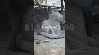 Nandi idol single stone