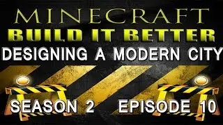 Minecraft: Build it Better - Modern City Design - Taco Bell and Burger King (S2EP10)