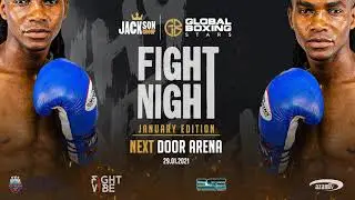 IBRAH CLASS Main Card - Welter Weight Title Fighter