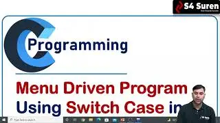 Menu Driven program using Switch case in C language | Arithmetic Binary Operator in C language