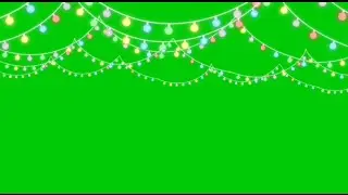 bulb blinking green screen animation effects