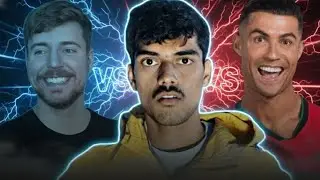 I Asked People: MrBeast or Ronaldo? (Unexpected Answer!)MrBeast vs Ronaldo Challenge in Public 🔥