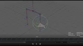 Как редактировать кастомные оси вращения Maya