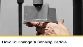 How to Change a Sensing Paddle on a Classifying Tank