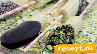 Mitt k&ouml;k: Nyttig glass (banana lollipops) - TV4