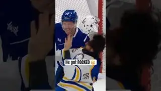 Jake McCabe dropped Alex Tuch