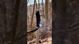 How to make a KNIFE HANDLE using paracord. #asmr #bushcraft #survival