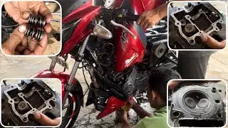 tvs Apache bike ki engine per Sound araha he ched ched karke