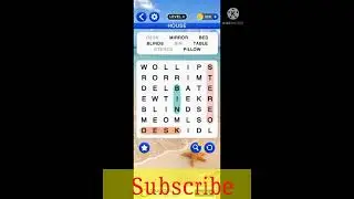 Word search journey game