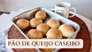 PÃO DE QUEIJO CASEIRO, FÁCIL DE FAZER, NÃO COMPRO MAIS PRONTO