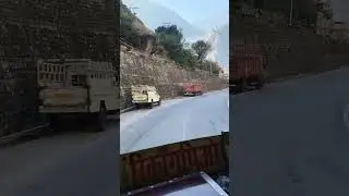 Shimla to Reckong Peo HRTC Bus Journey via Rampur | Hills, Bridges & Real Mountain Road Views #2025