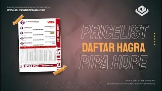 Pricelist/Daftar Harga Pipa HDPE Terupdate Terbaru #Hargapipahdpeterbaru2023